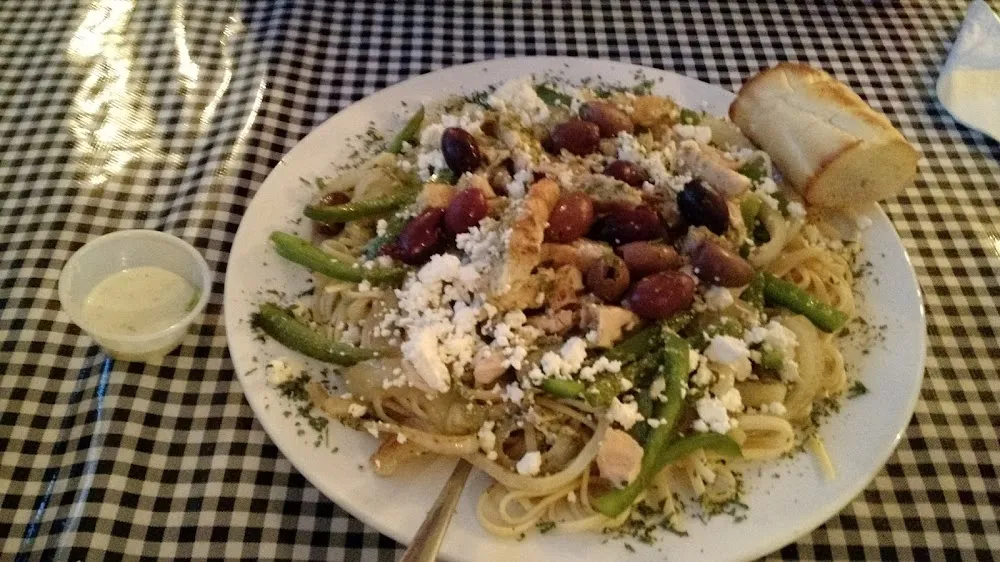 Greek Chicken and Pasta